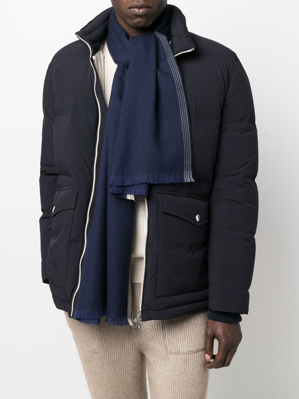 Brunello Cucinelli
Sciarpa in misto lana e cashmere