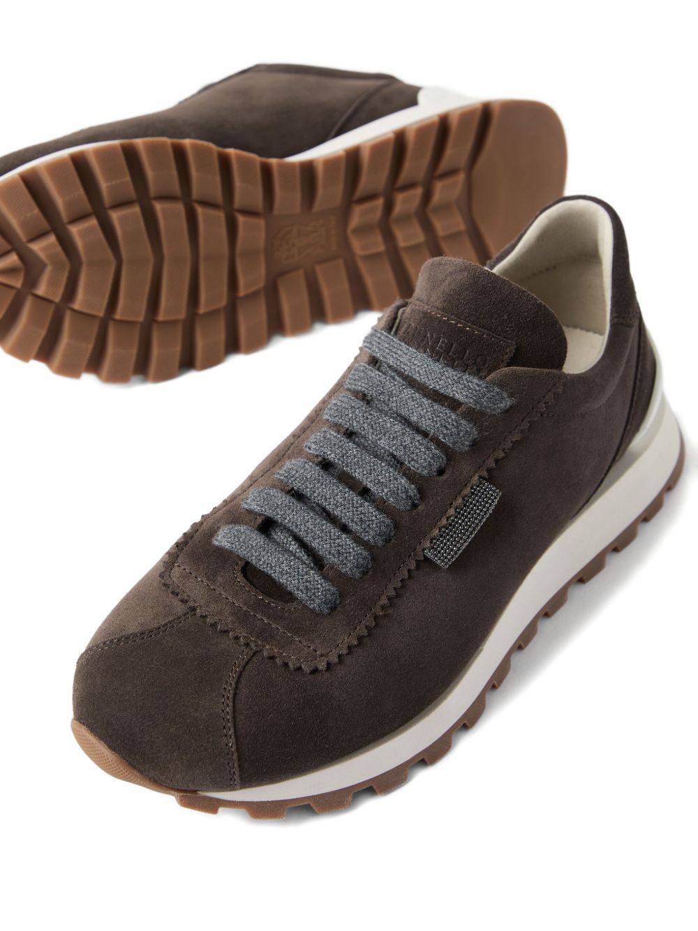 Brunello Cucinelli
Sneakers in pelle scamosciata