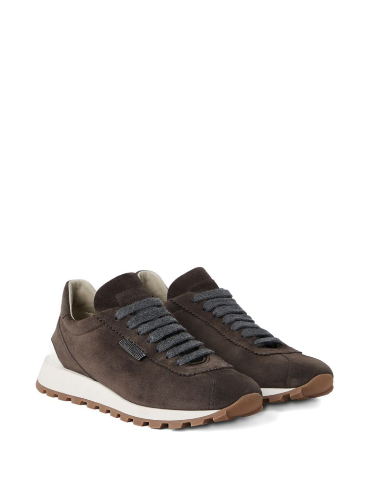 Brunello Cucinelli
Sneakers in pelle scamosciata