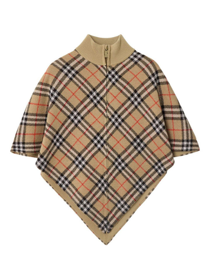 Burberry Kids
Mantella a quadri in lana