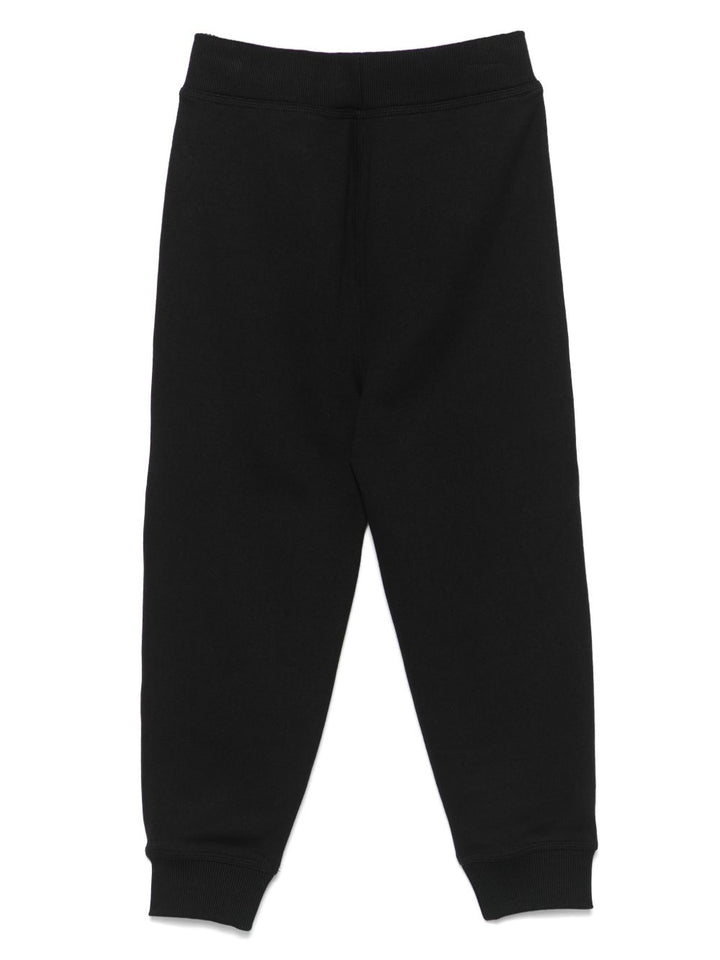 Burberry Kids pantaloni sportivi in cotone