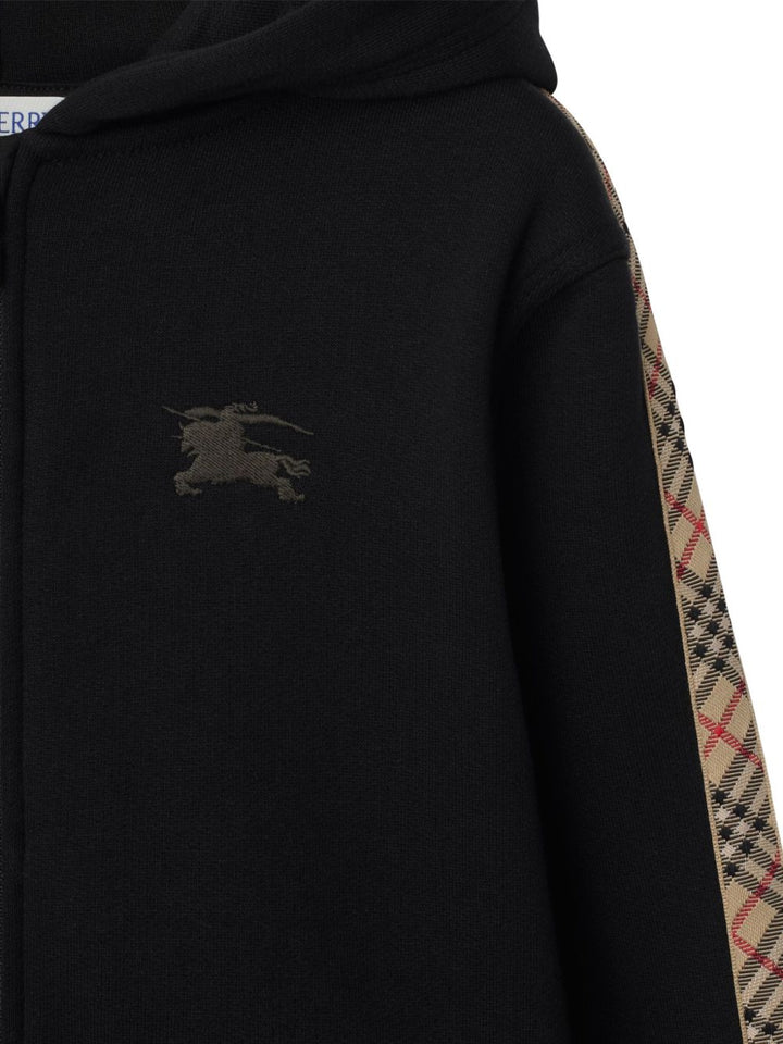 Burberry Kids
Felpa con cappuccio e zip