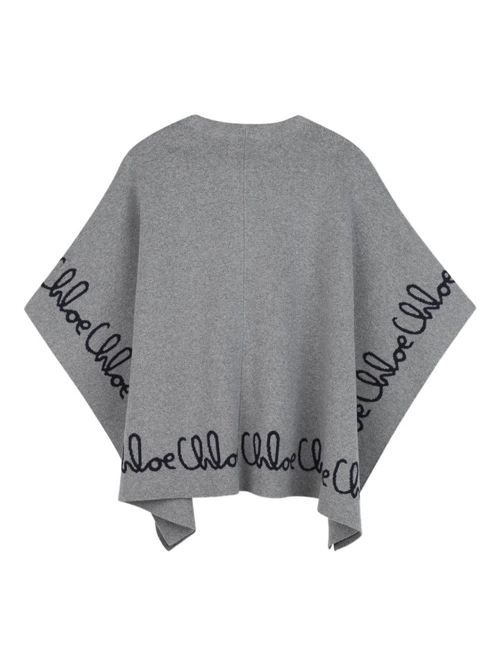 Chloé Kids
Poncho con ricamo