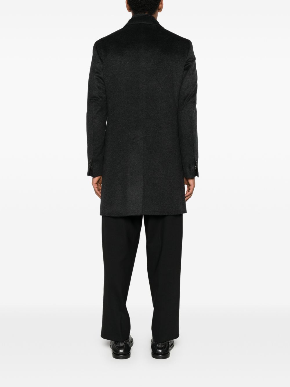 Corneliani Cappotto monopetto con tasche