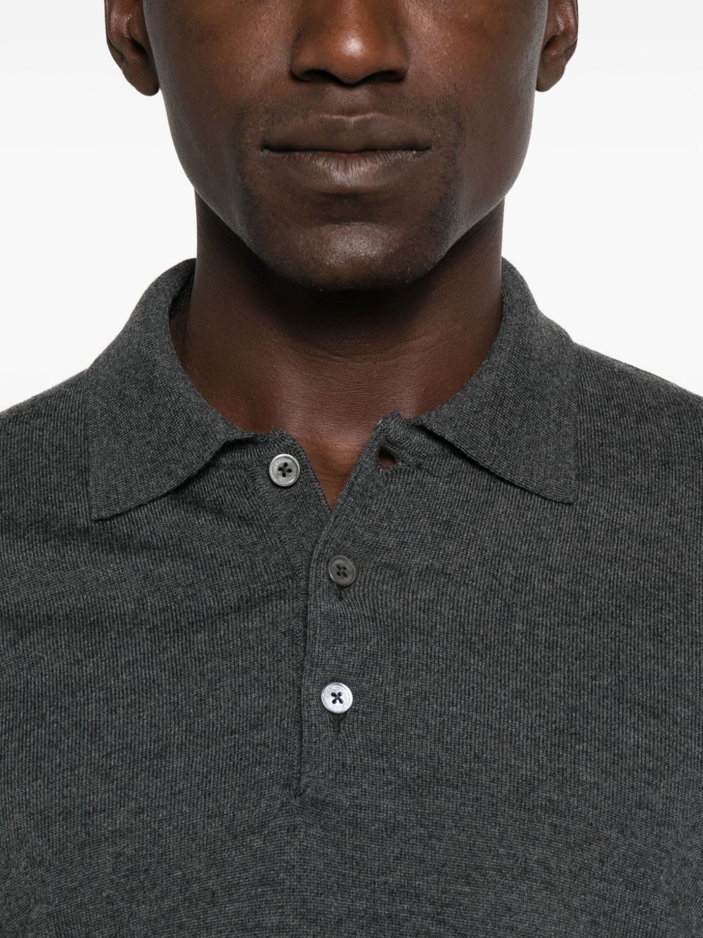 Corneliani
Polo in lana grigia
