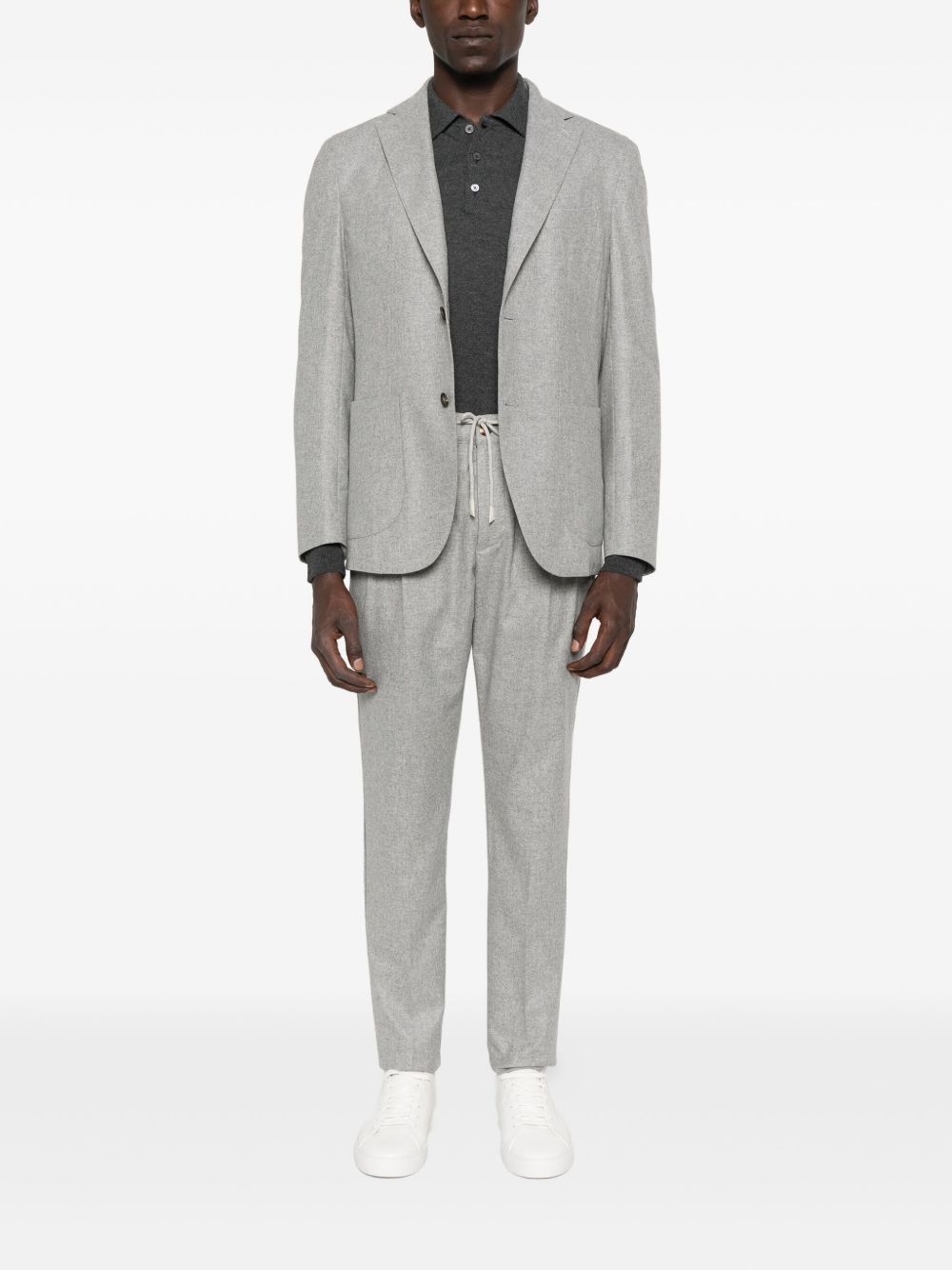 Corneliani
Polo in lana grigia
