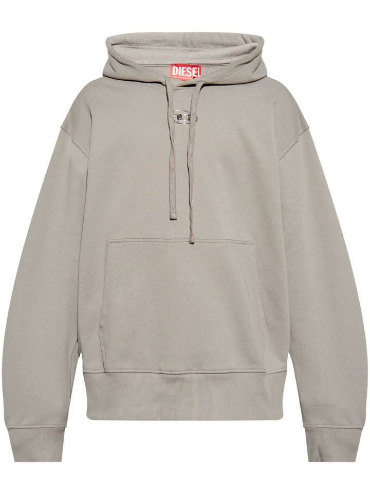 Diesel Felpa S-Macs-Hood-Od con cappuccio