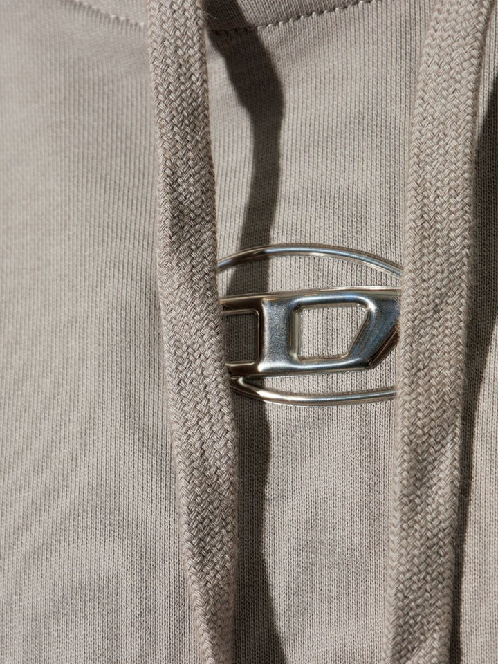 Diesel Felpa S-Macs-Hood-Od con cappuccio