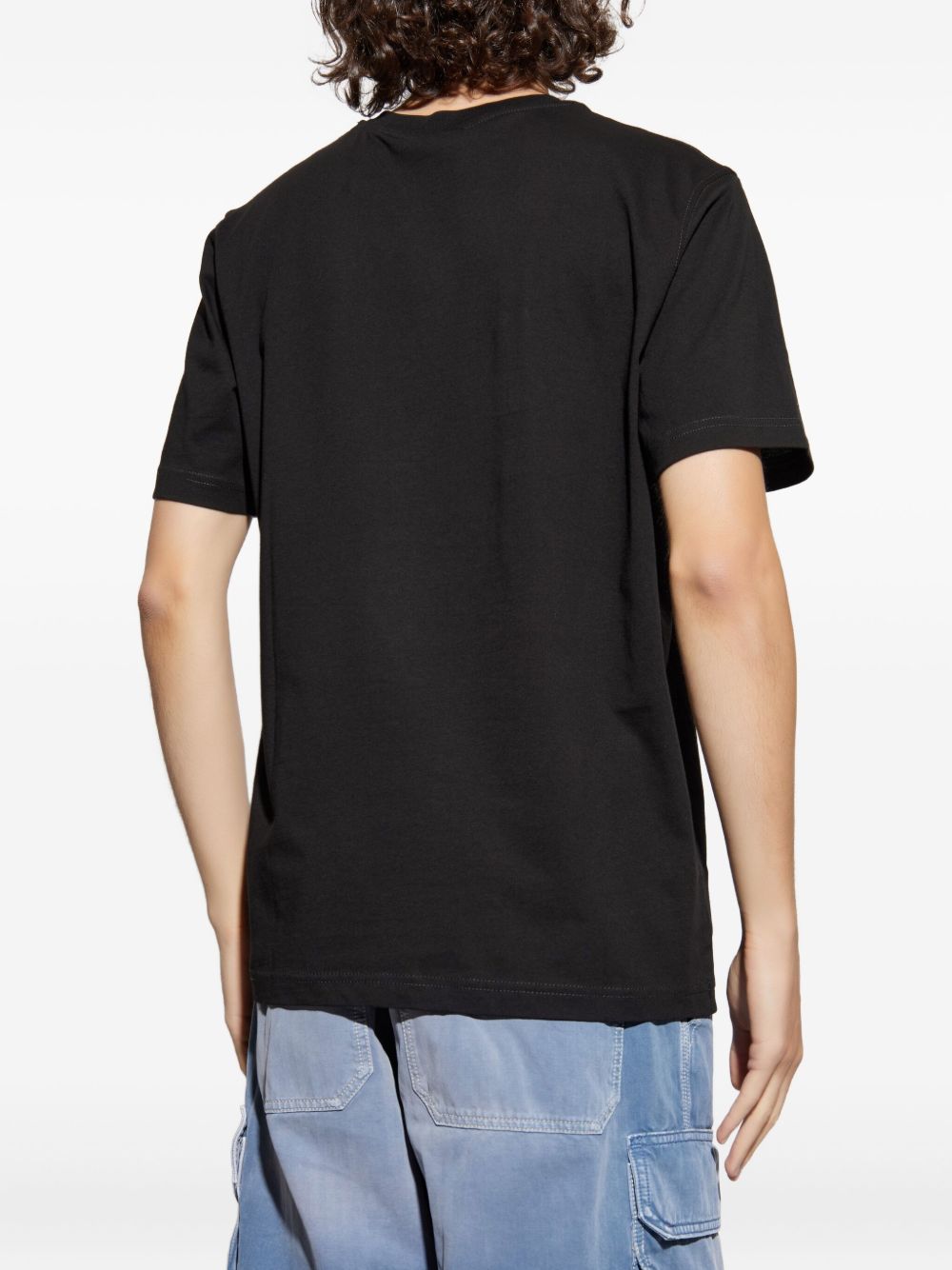 Diesel Black, short-sleeved T-shirt