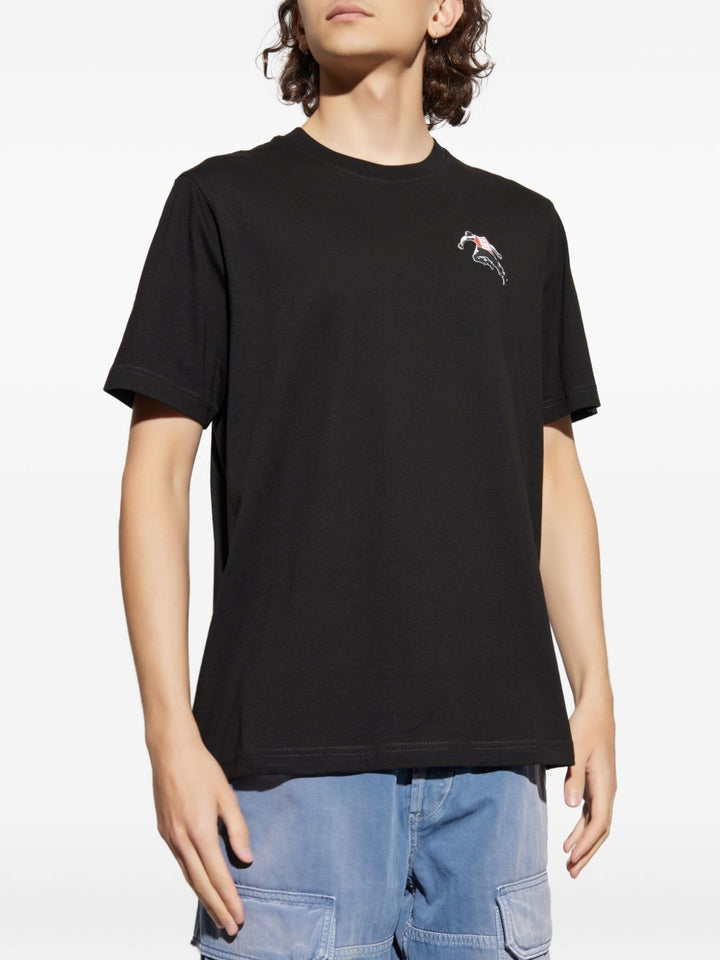 Diesel Black, short-sleeved T-shirt