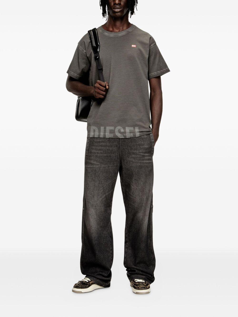 Diesel T-shirt grigio