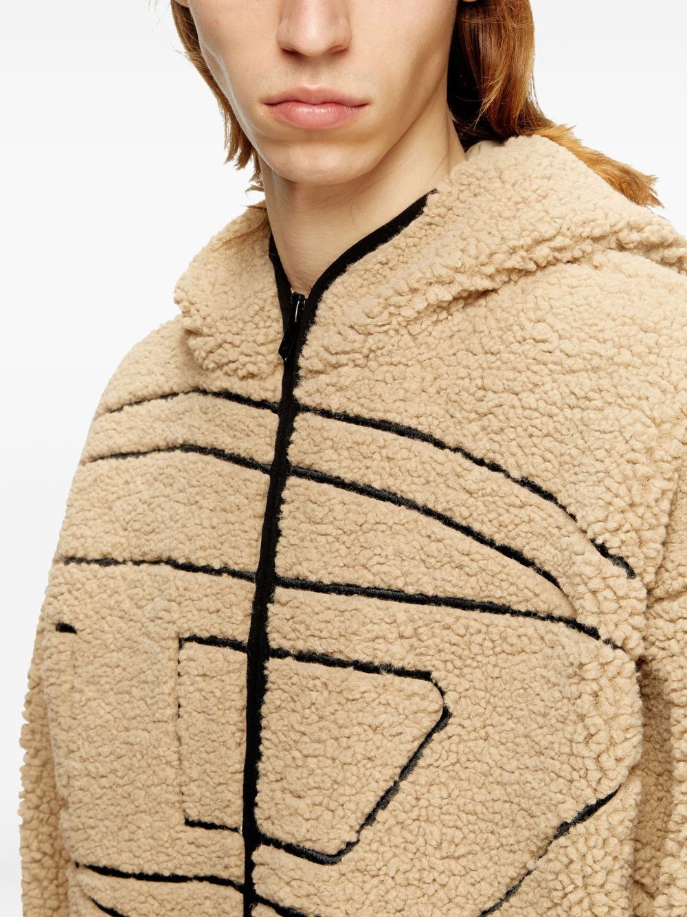 Diesel
Felpa in pile teddy