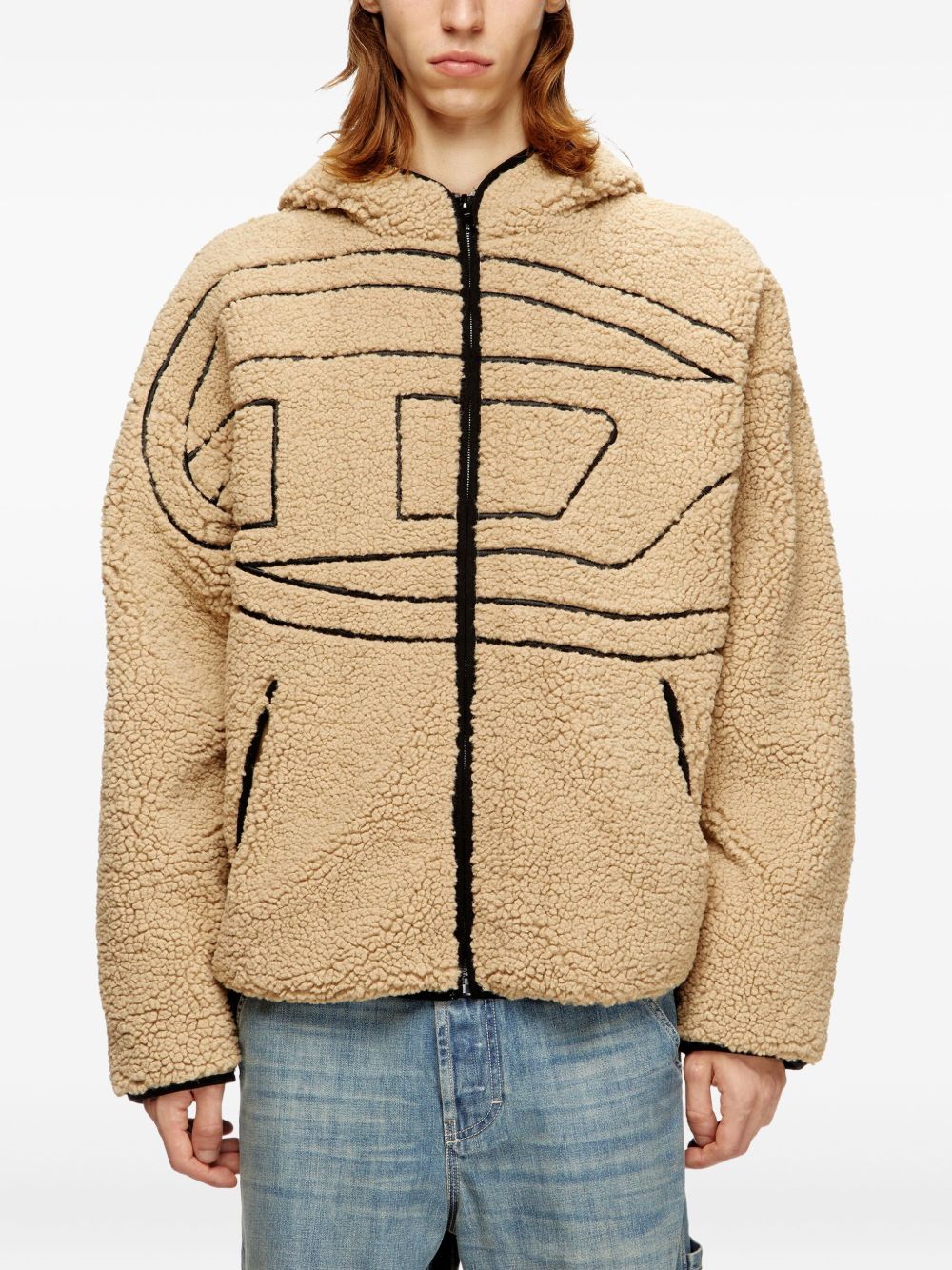 Diesel
Felpa in pile teddy
