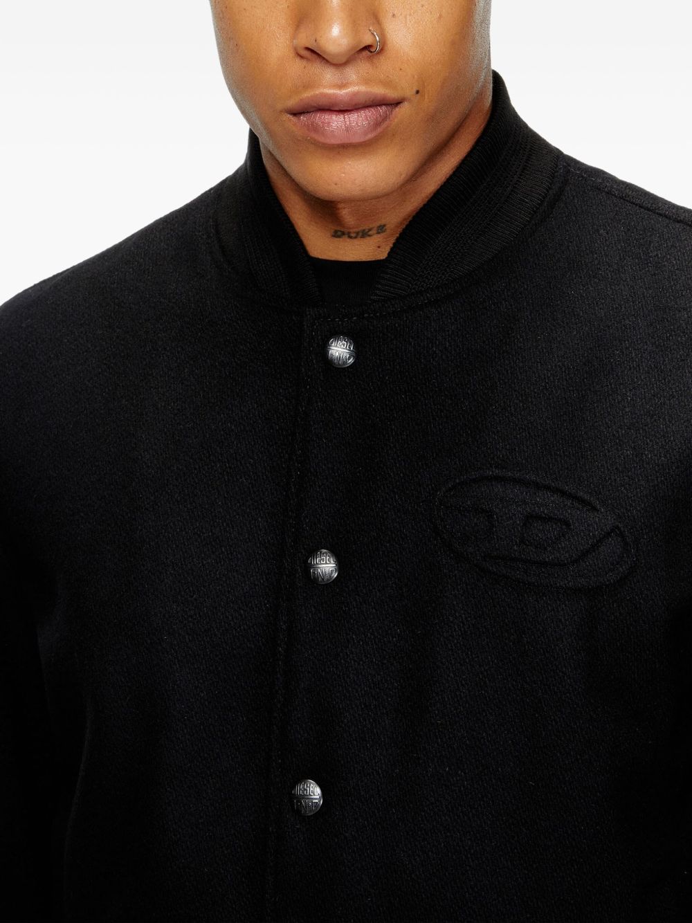 Diesel
Bomber con ricamo logo