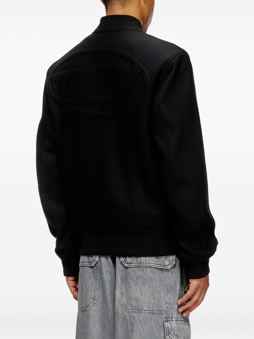 Diesel Bomber con ricamo logo