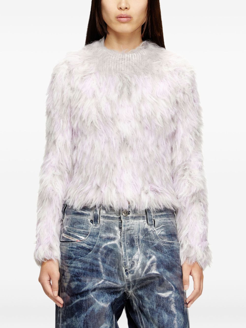 Felpa Diesel maglia bianca