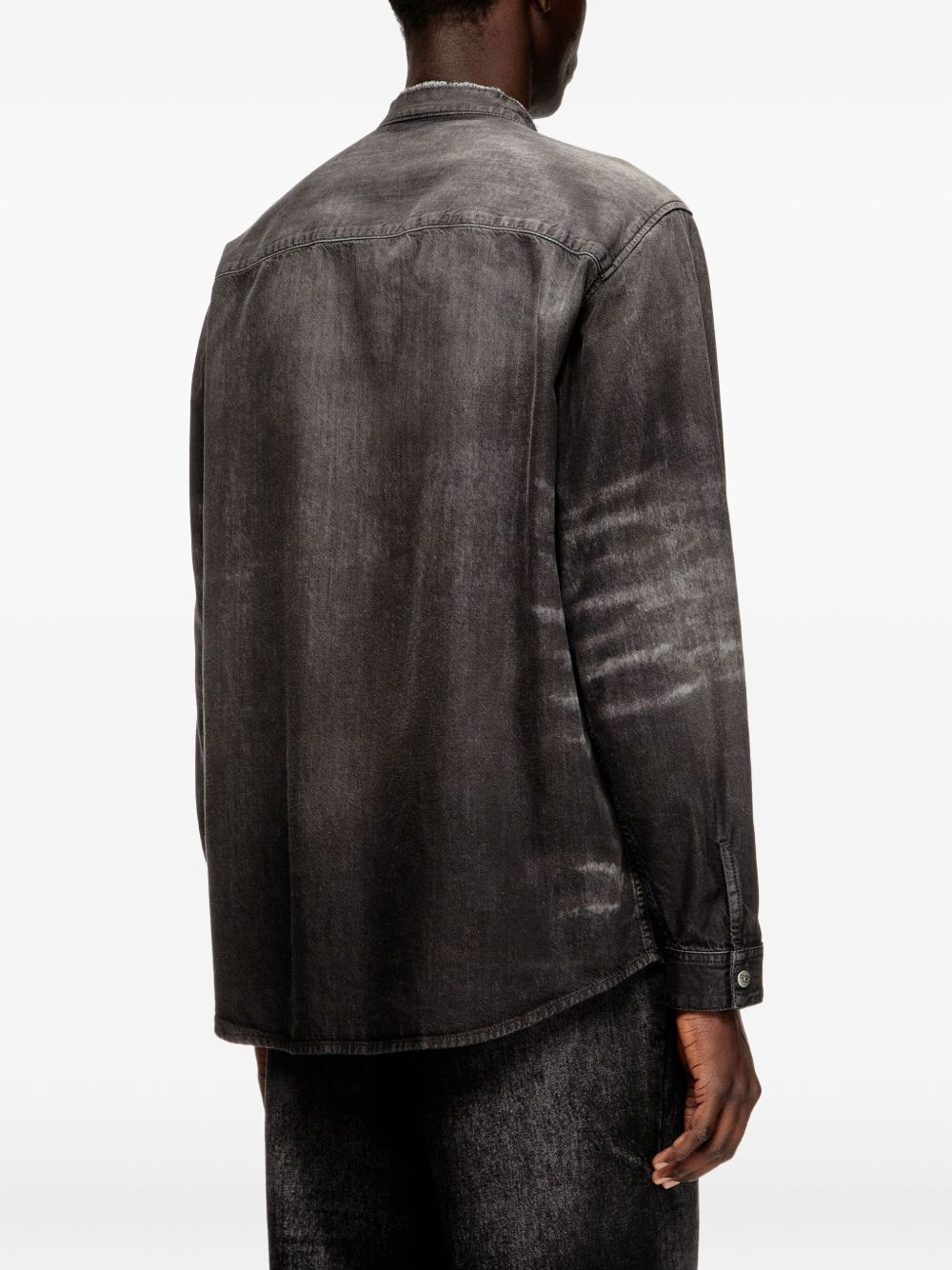 Diesel Camicia in denim a nido d'ape