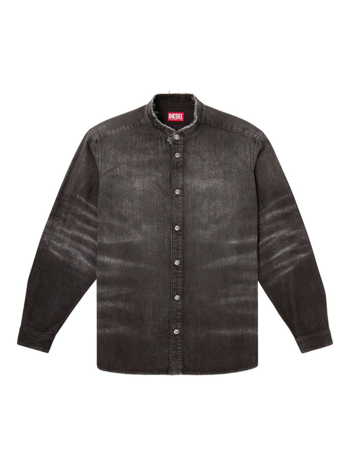 Diesel Camicia in denim a nido d'ape