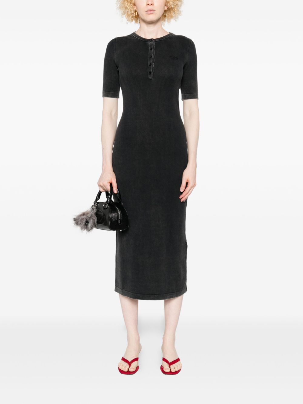 Diesel Abito nero in cotone