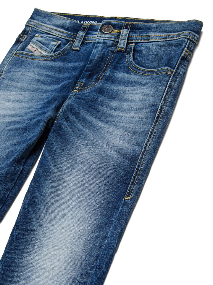 Diesel Kids
Jeans con effetto schiarito