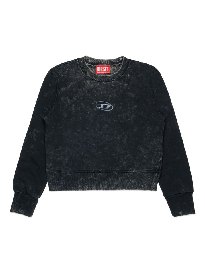Diesel Kids Felpa Slaccy con logo