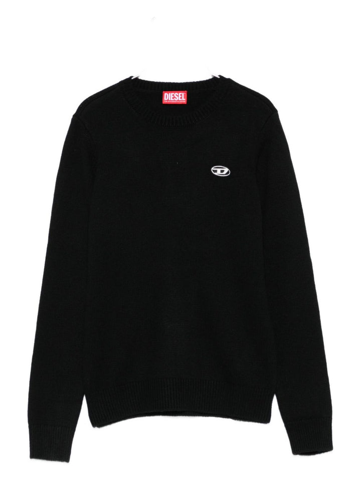 Diesel Kids
Maglione nero girocollo