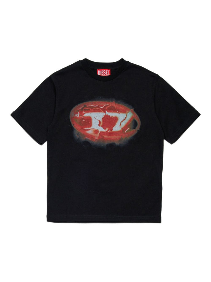 Diesel Kids T-shirt con logo