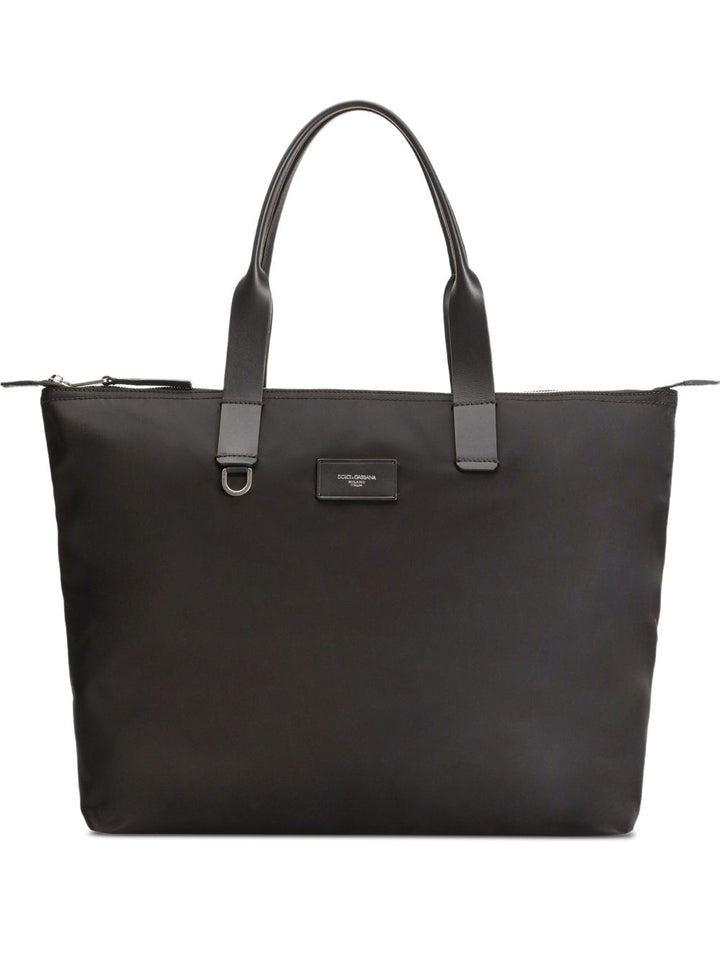 Dolce & Gabbana
Borsa tote con placca logo