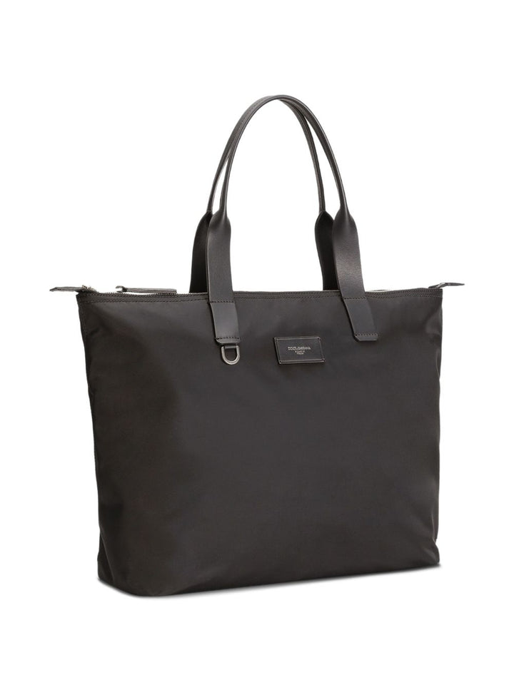 Dolce & Gabbana
Borsa tote con placca logo