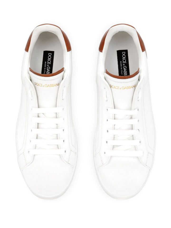 Dolce & Gabbana Sneakers Portofino con logo goffrato