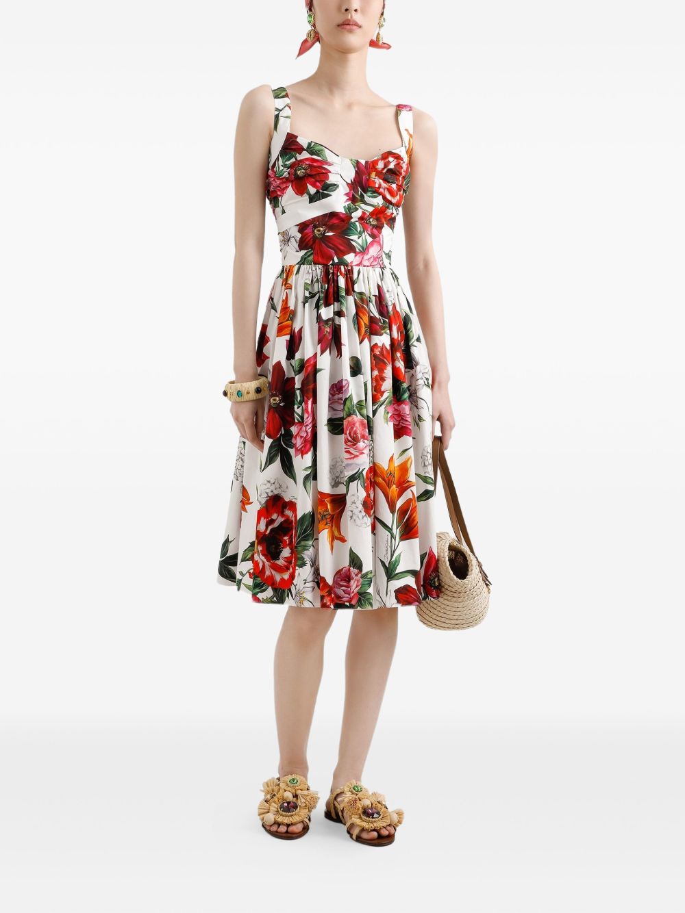Dolce & Gabbana
Abito midi a fiori
