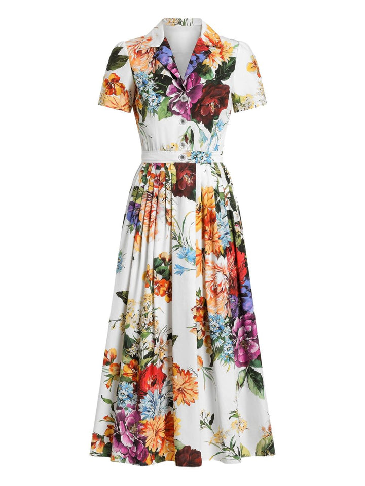 Dolce & Gabbana
Abito bianco floreale