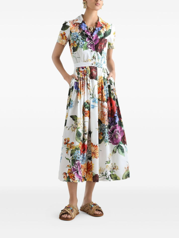 Dolce & Gabbana
Abito bianco floreale