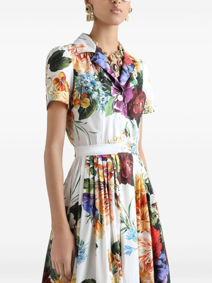 Dolce & Gabbana
Abito bianco floreale
