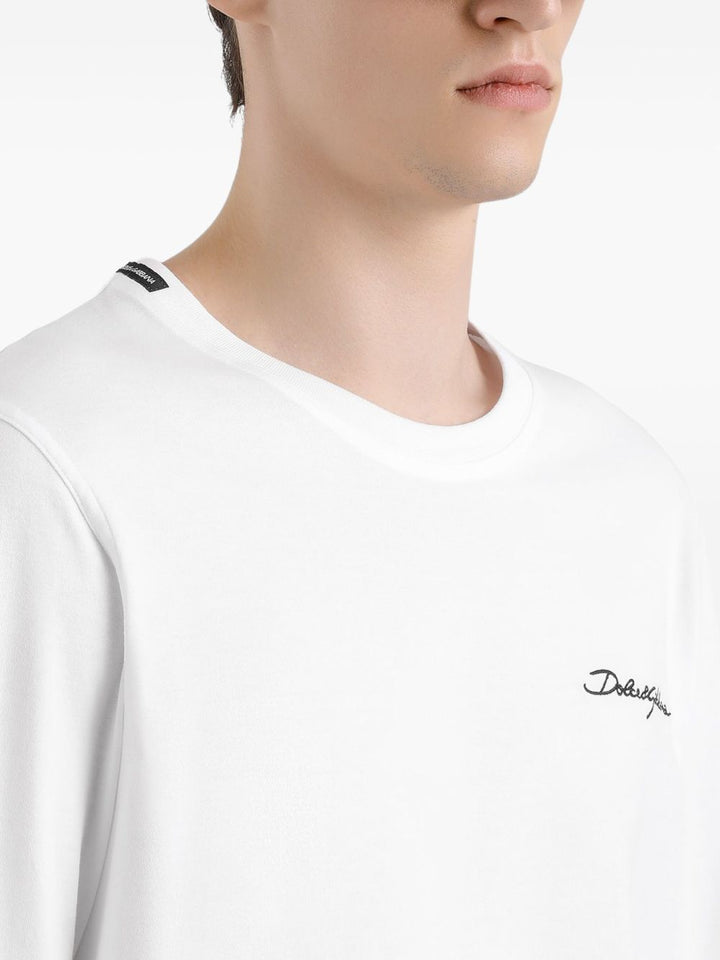 Dolce & Gabbana T-shirt in cotone con stampa
