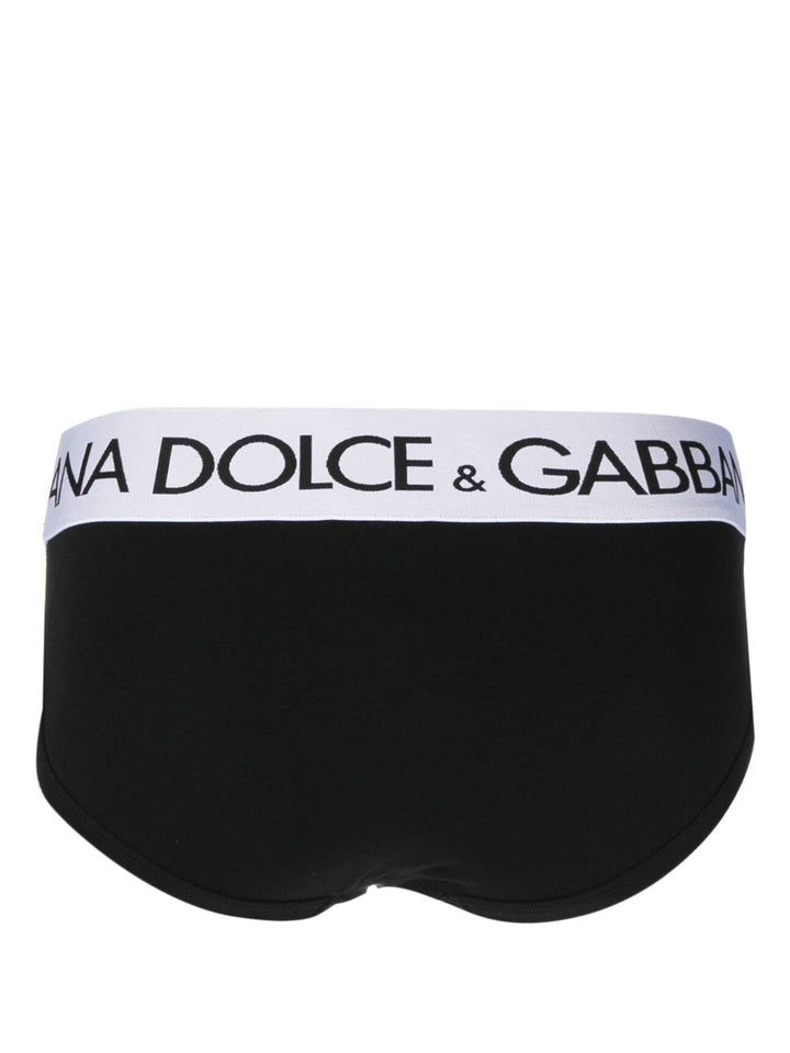 Dolce & Gabbana
Slip Cotone elasticizzato nero