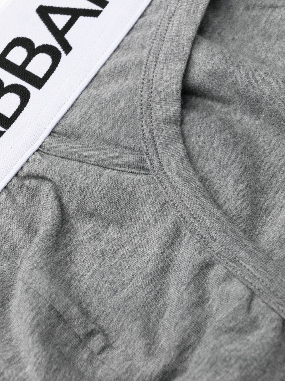 Dolce & Gabbana Slip Cotone elasticizzato grigio