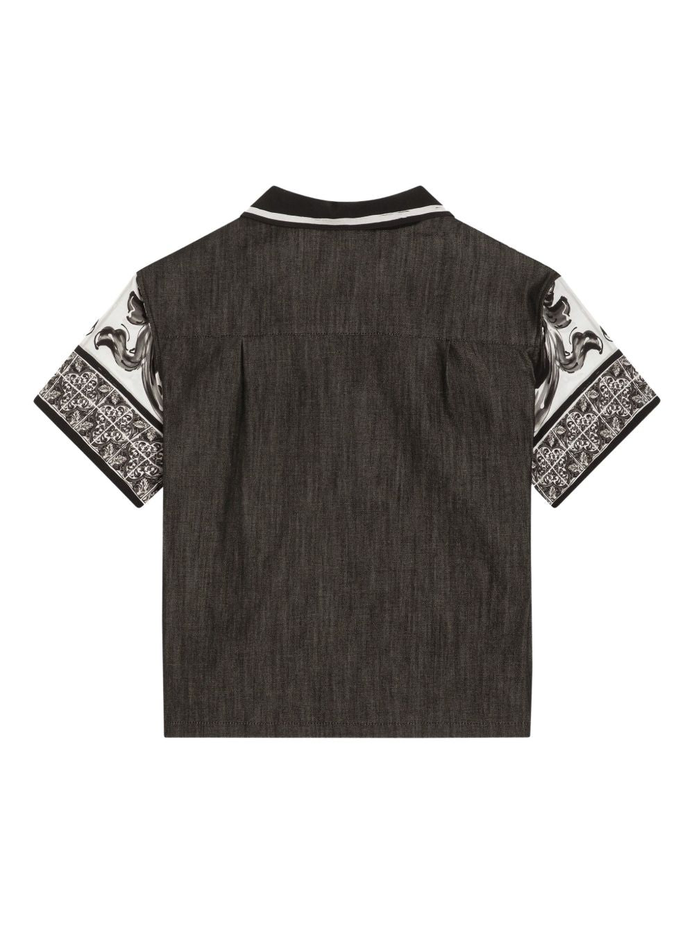 Dolce & Gabbana Kids
Camicia con stampa maioliche