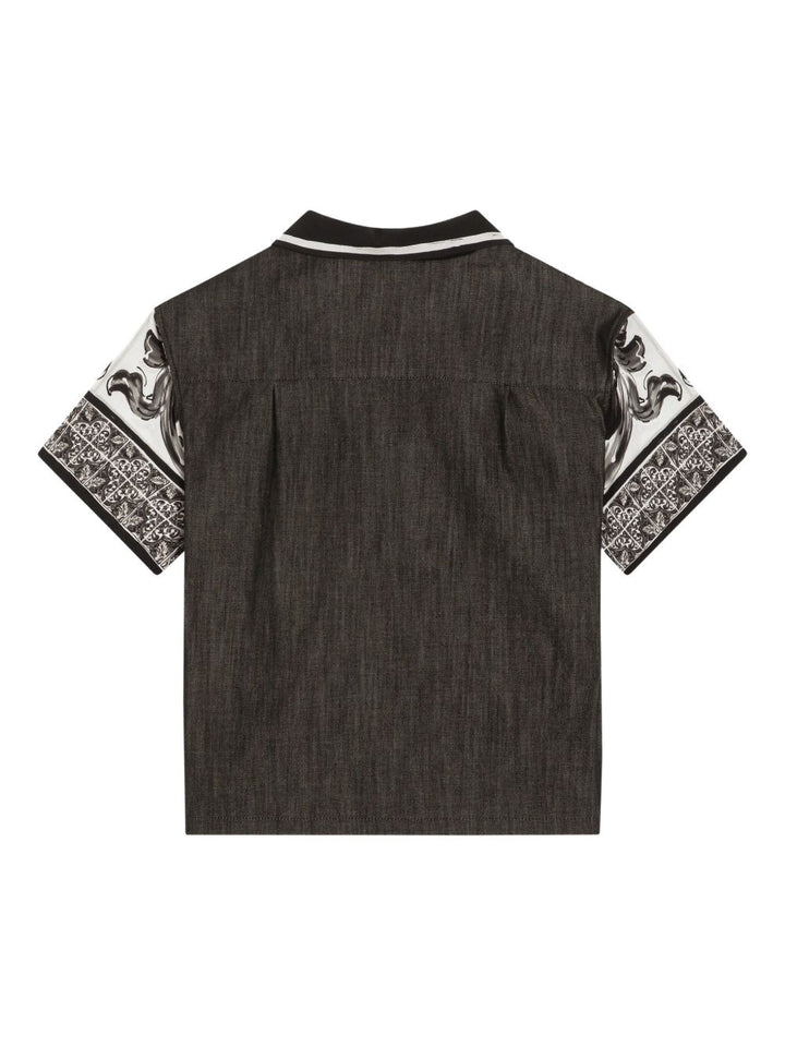 Dolce & Gabbana Kids
Camicia con stampa maioliche