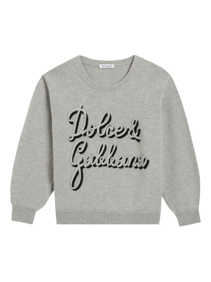 Dolce & Gabbana Kids Maglione con logo