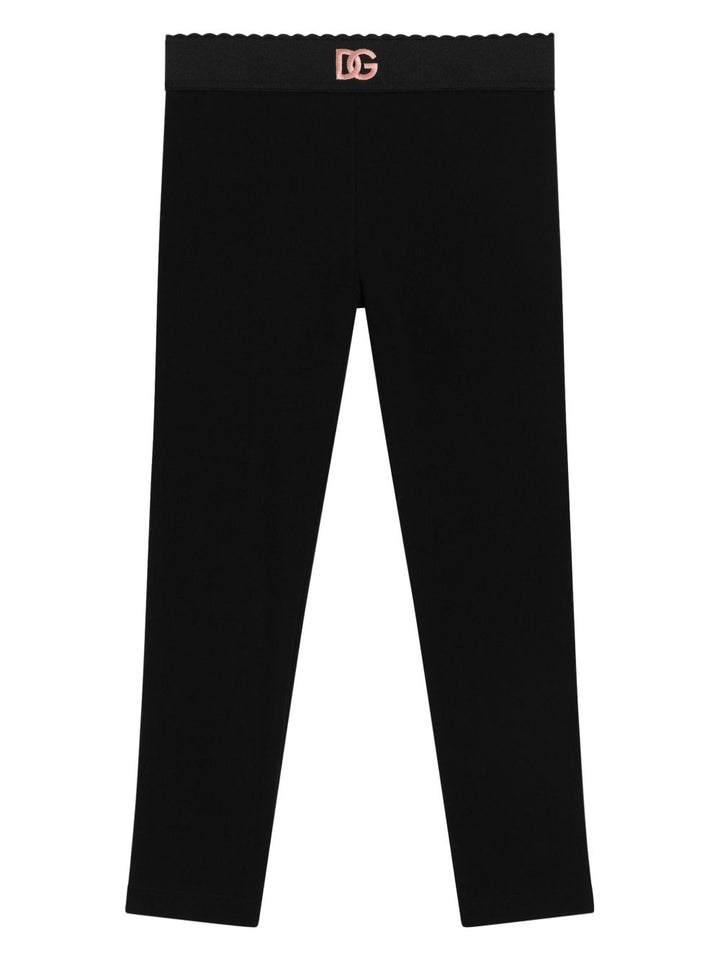 Dolce & Gabbana Kids
Leggings con banda logo