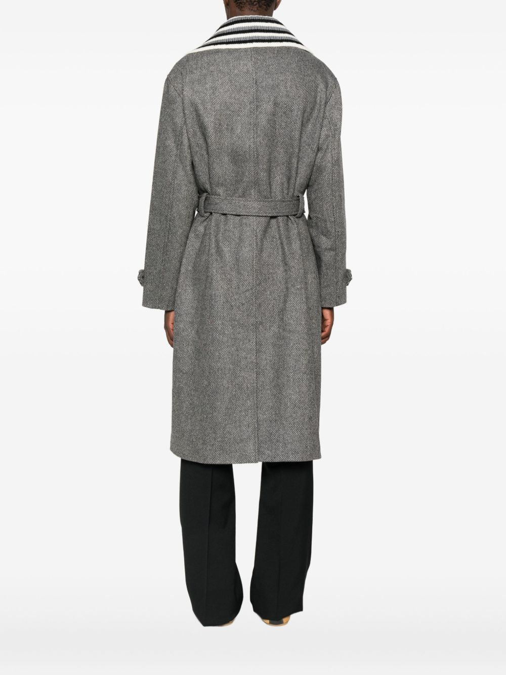 Drôle De Monsieur Cappotto con cintura