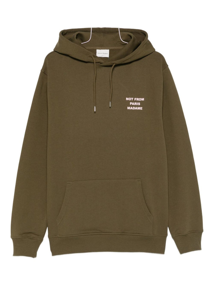 Drôle De Monsieur Felpa con cappuccio e coulisse