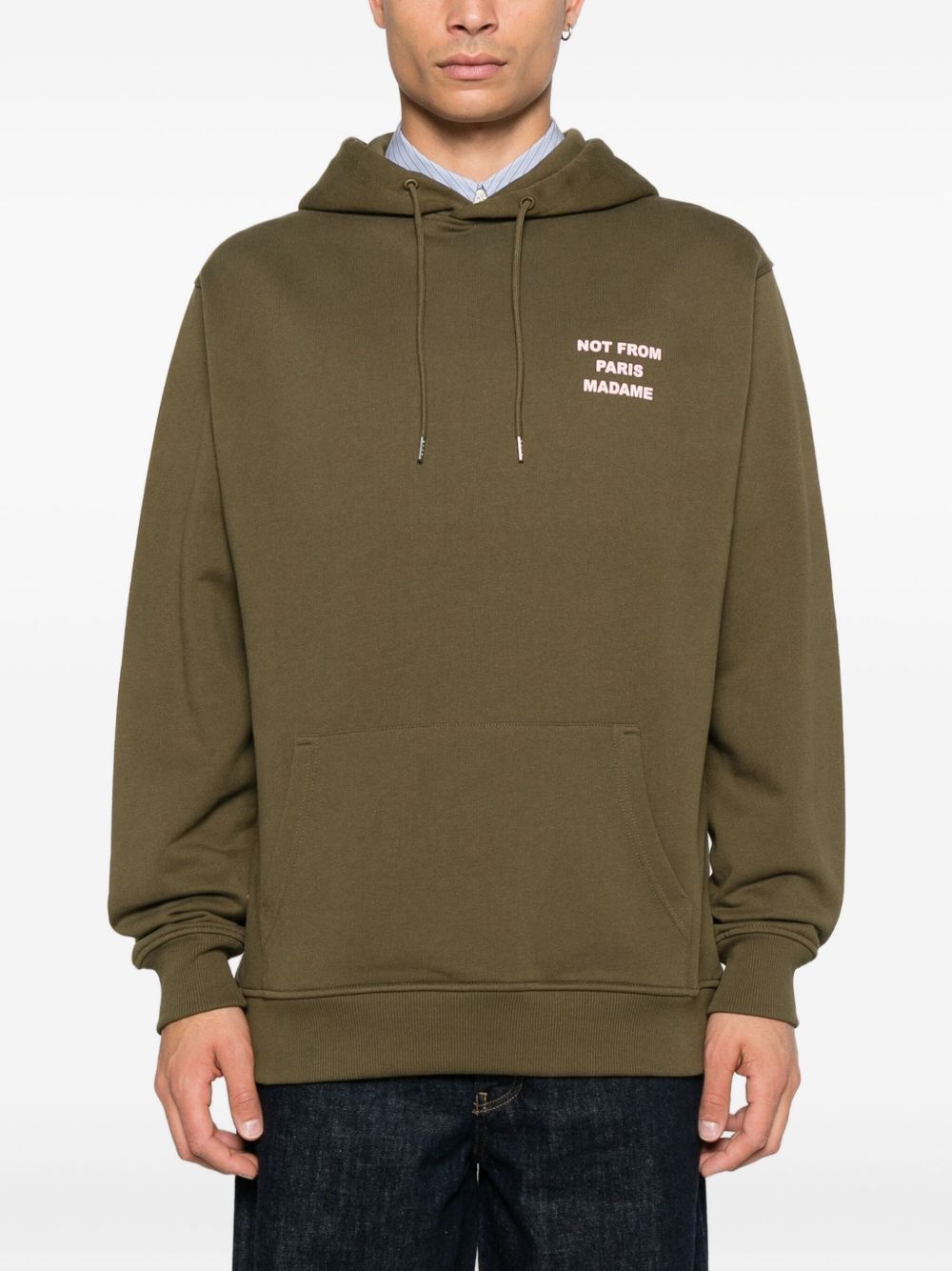 Drôle De Monsieur Felpa con cappuccio e coulisse