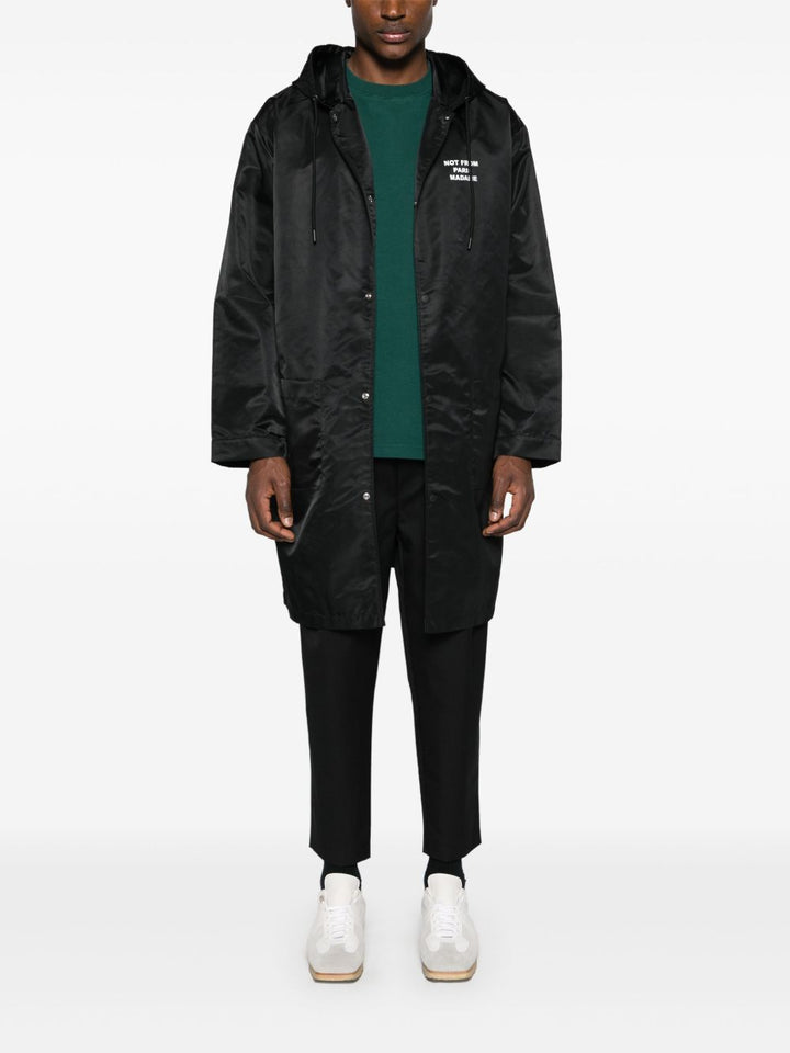 Drôle De Monsieur Parka con cappuccio