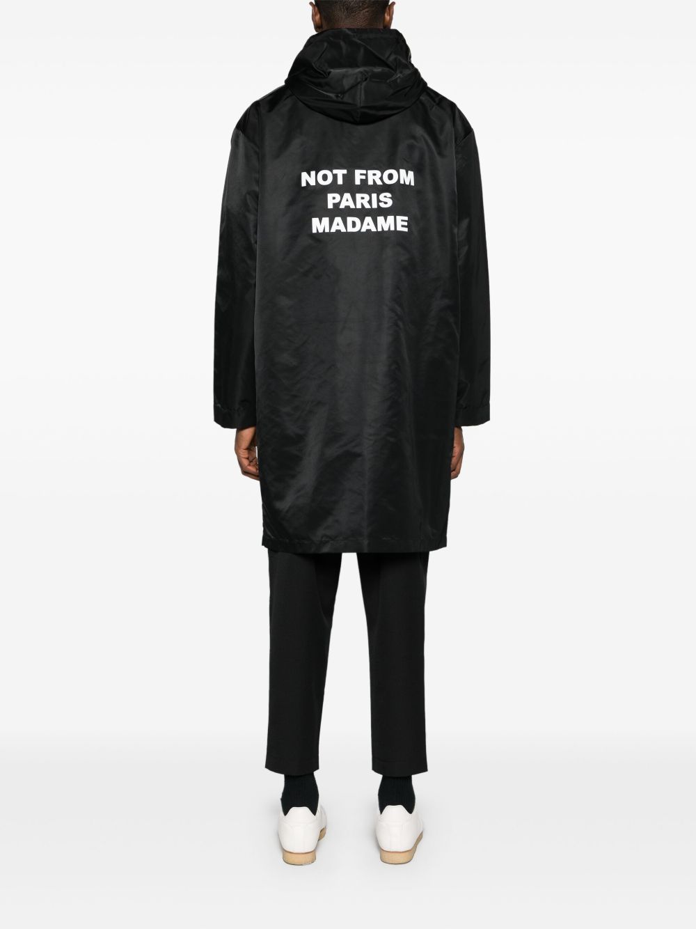Drôle De Monsieur Parka con cappuccio