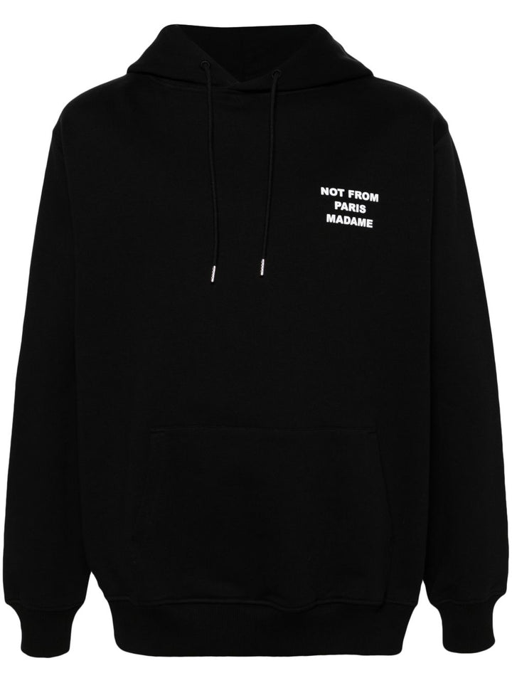 Drole De Monsieur
Felpa in jersey di cotone nero