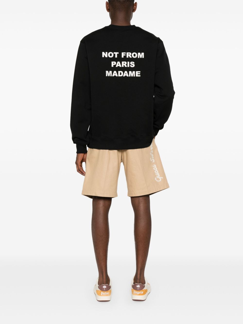 Drole De Monsieur
Felpa nera in morbido jersey di cotone
