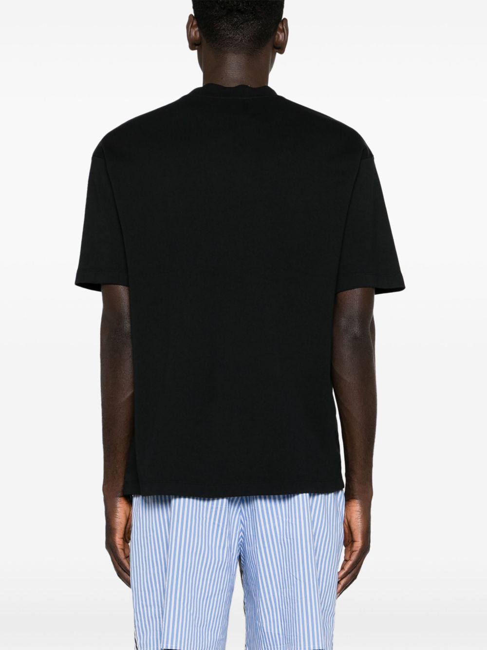 Drole De Monsieur
T-shirt in jersey di cotone nero
