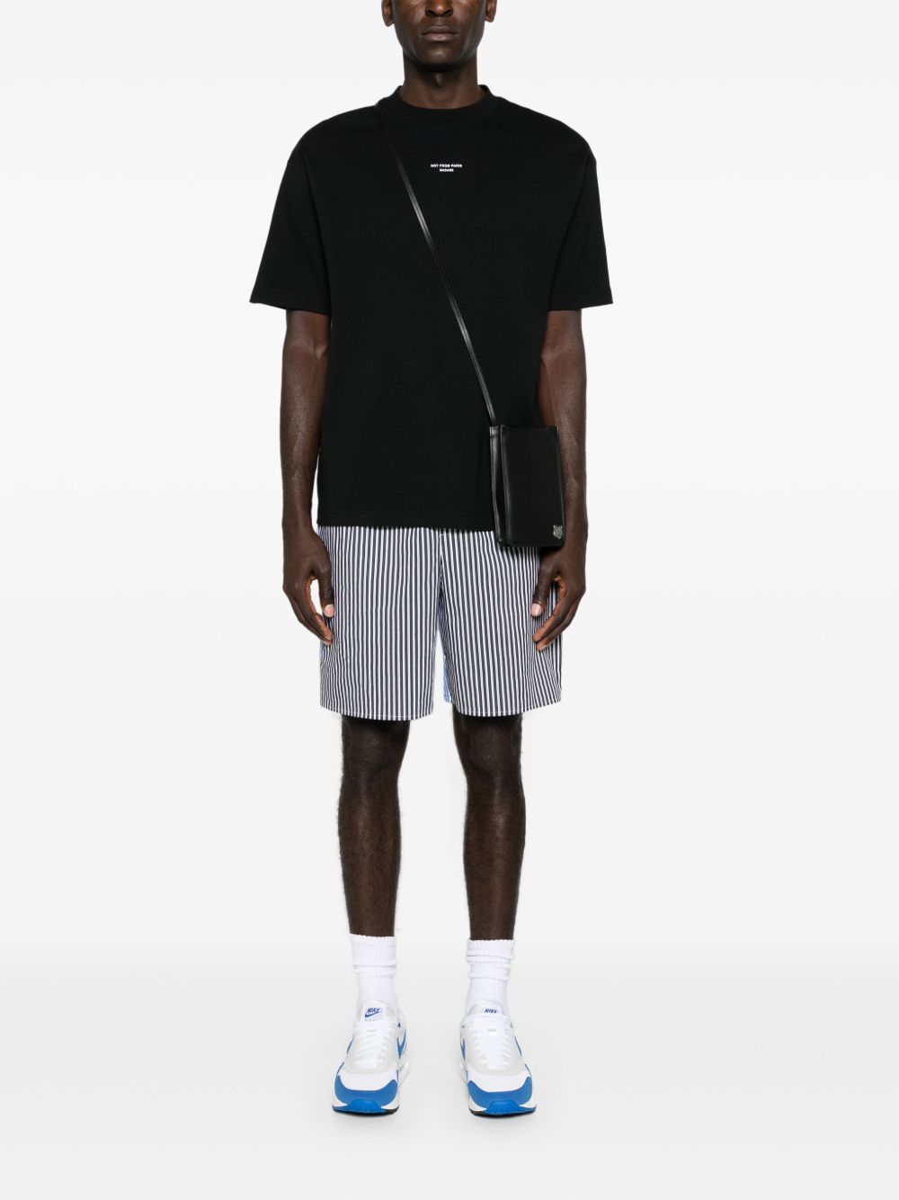 Drole De Monsieur
T-shirt in jersey di cotone nero
